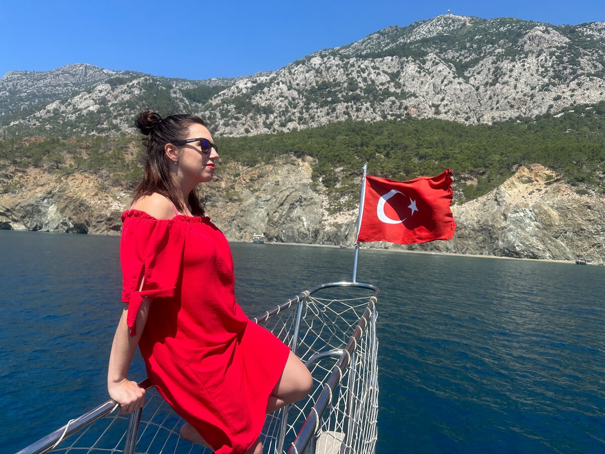 lodní výlet, Turecko, dovolená, cestování
