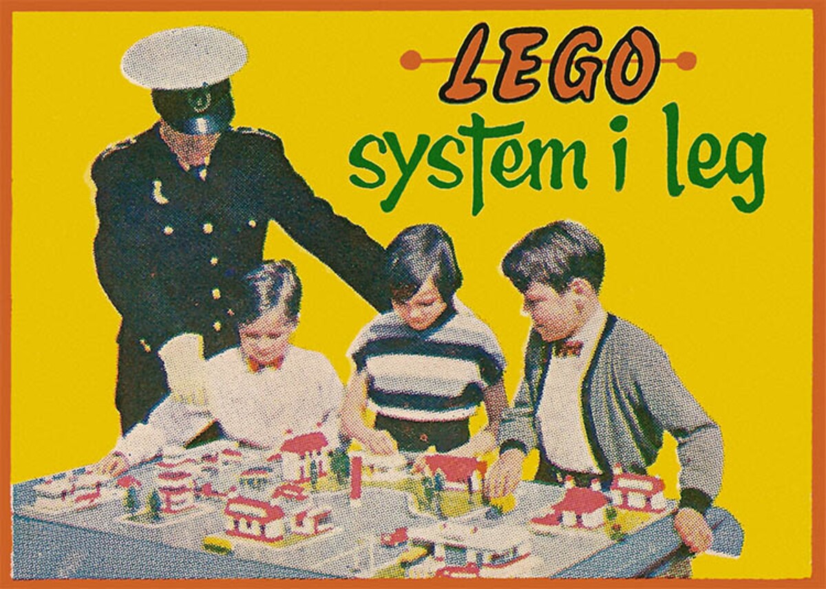 Jedna z prvých stavebníc Lego System.