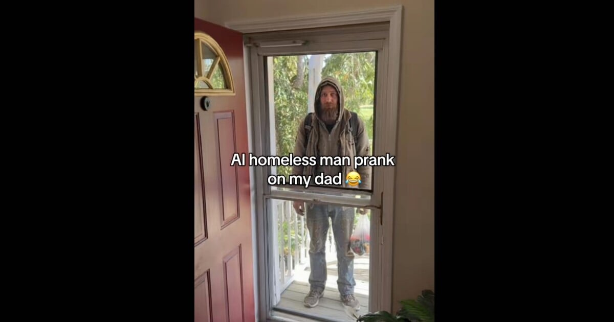 Policie řeší kuriózní problém. Prosí tvůrce AI pranků s bezdomovci, aby přestali