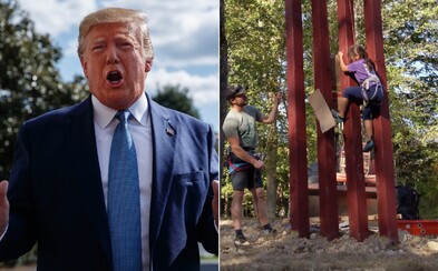 Osmiletá dívka přelezla repliku Trumpovy stěny proti migrantům. Tvrdil, že to nedokáže ani profesionální horolezec Osmiletá dívka přelezla repliku Trumpovy stěny proti migrantům. Tvrdil, že to nedokáže ani profesionální horolezec
