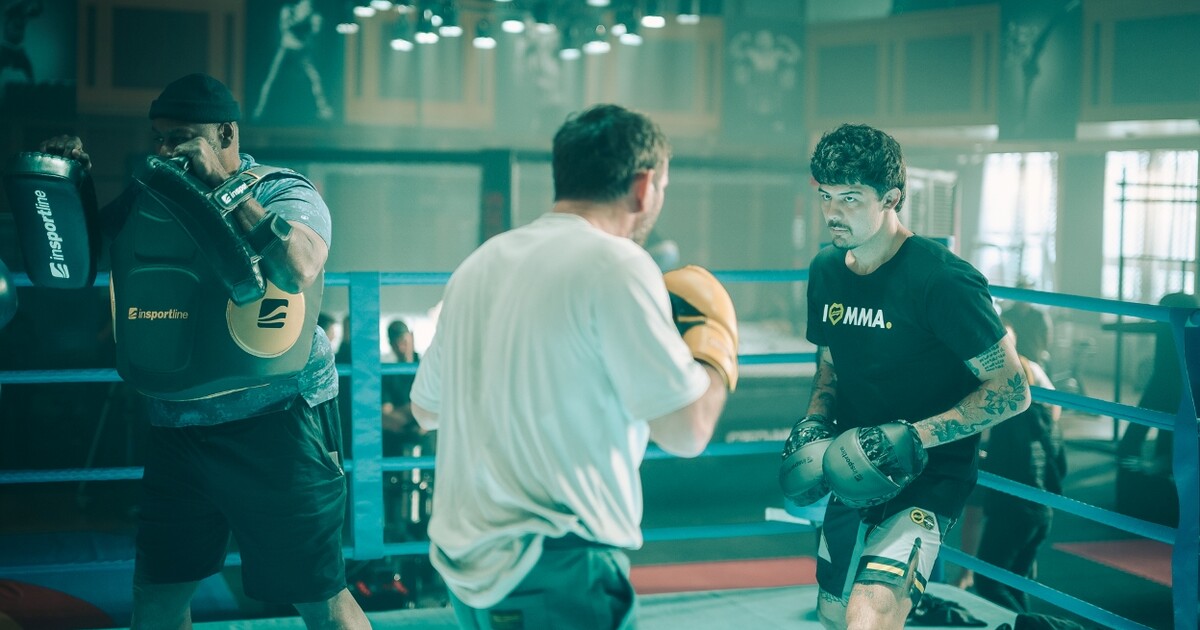 Calin zazáří v novém českém filmu! Novinka o bývalém šampionovi MMA vzniká v prostředí Oktagonu