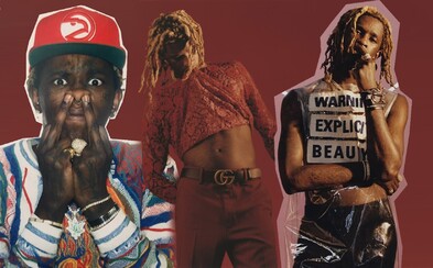 90 % jeho šatníku tvoří dámské oblečení, ale přitom není gay. Young Thug a jeho unikátní YSL styl oblékání 90 % jeho šatníku tvoří dámské oblečení, ale přitom není gay. Young Thug a jeho unikátní YSL styl oblékání