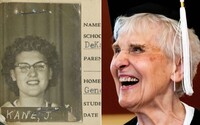 90-ročná Američanka získala svoj vytúžený bakalársky titul 71 rokov po tom, čo sa prihlásila na univerzitu