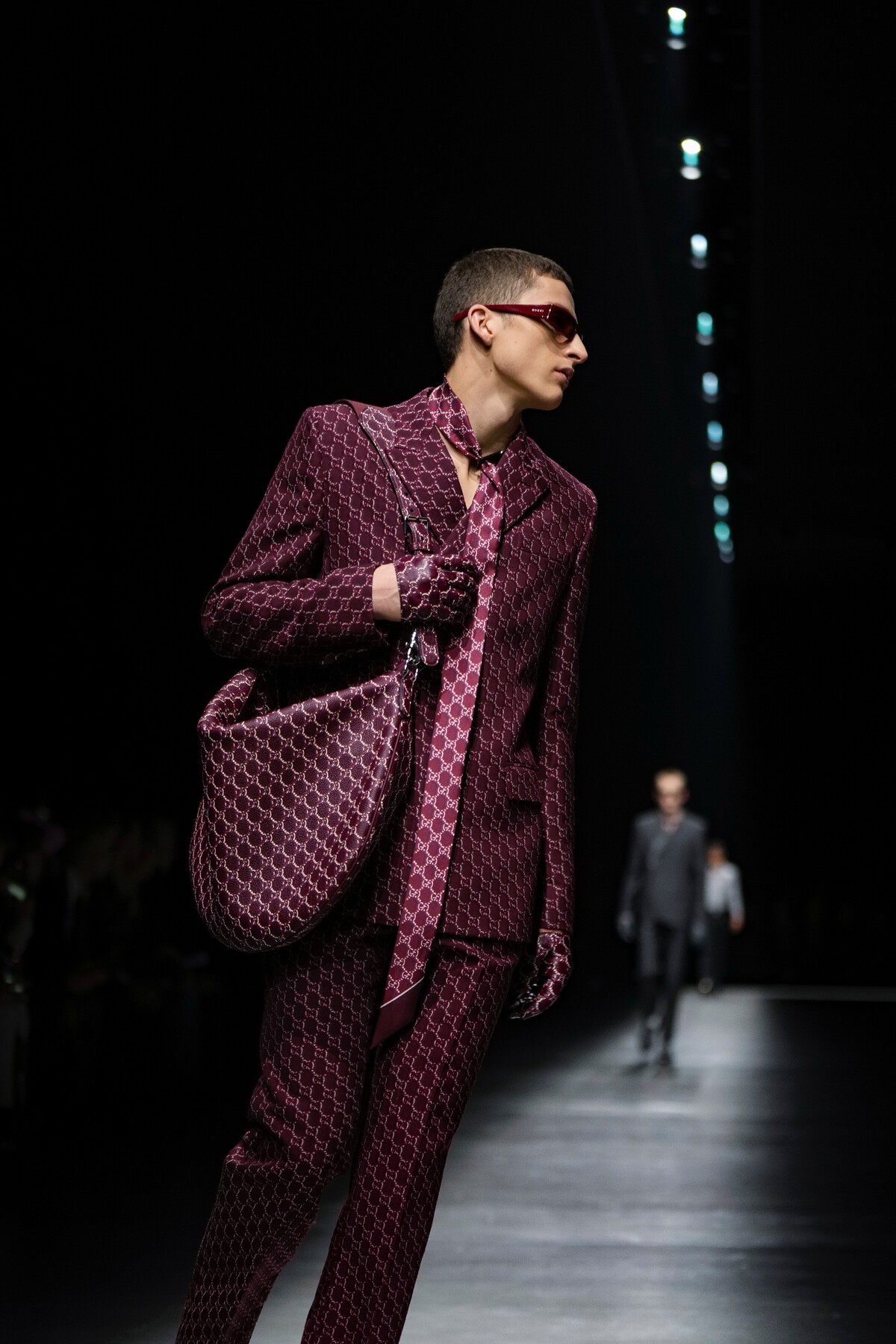 Sabato De Sarno predstavil debutovú mužskú kolekciu pre Gucci. 
