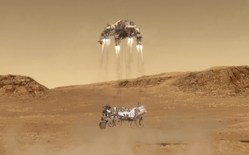 Video: O 22:00 by mal na Marse pristáť rover Perseverance. Pozri sa, ako budú vyzerať momenty pred dosadnutím na povrch.