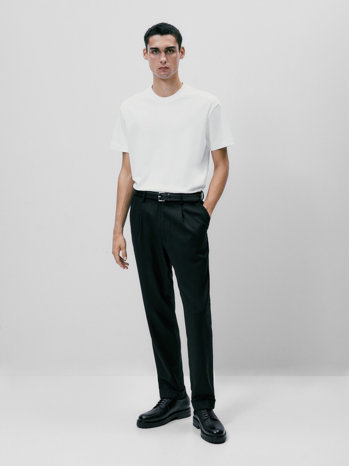 móda, biele tričko, oblečenie