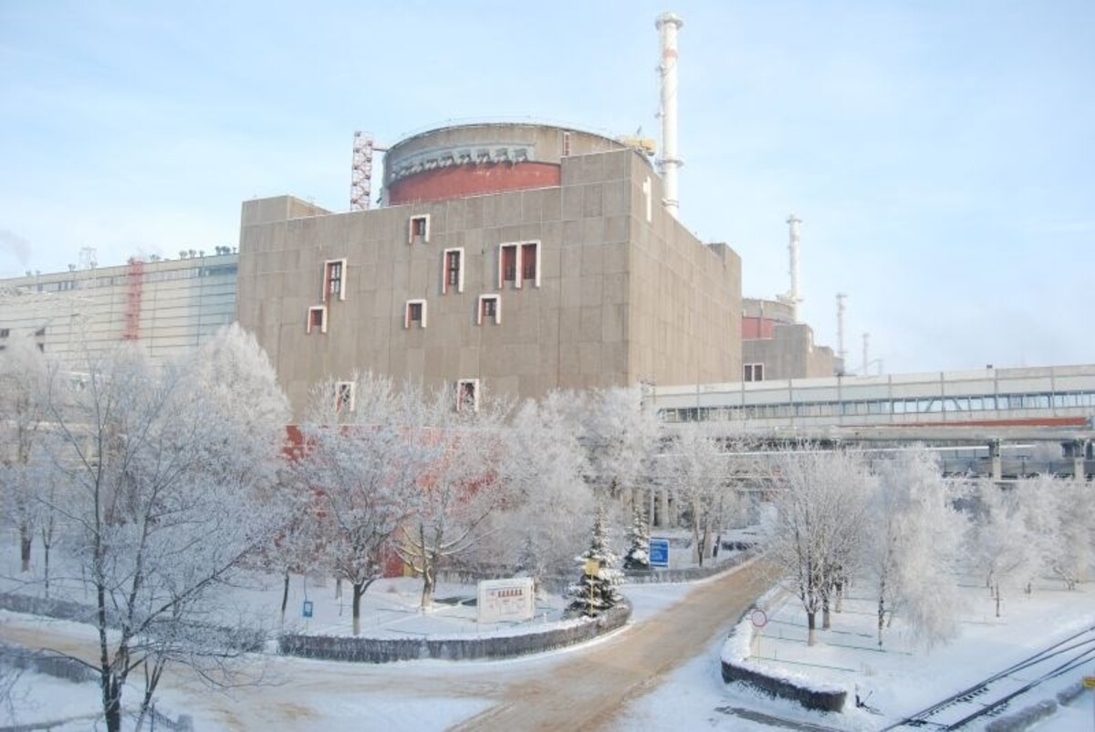ukrajinská jadrová elektráreň v záporoží