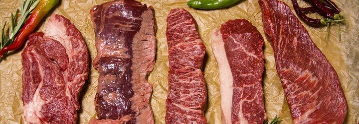 Muž na veganském festivalu pojídal syrové maso. Na tričku měl pro návštěvníky drsný vzkaz