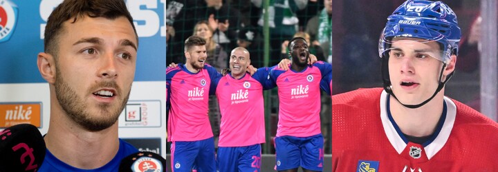 Slovenský týždeň v športe: Slovan v osemfinále EKL, Aleksandar Čavrič chce reprezentovať Slovensko a nezlomný Juraj Slafkovský