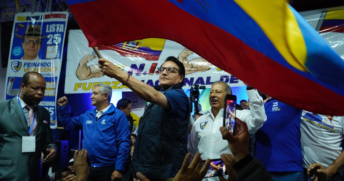 VIDEO: Atentátník v Ekvádoru zastřelil kandidáta na prezidenta. Policie ho následně zneškodnila