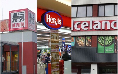 Delvita, Hervis nebo Iceland. Připomeň si, s jakými obchody se Česko v minulosti rozloučilo