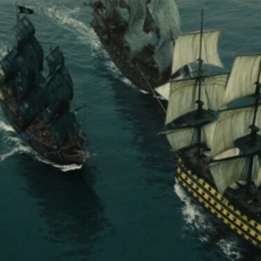 III: Ktorá britská loď spoznala spoločnú silu Čiernej Perly a Bludného Holanďana?