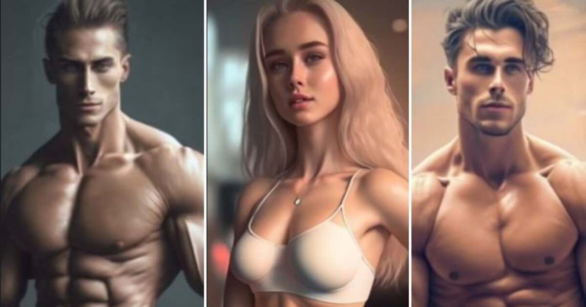 Foto: Umělá inteligence představila „dokonalou ženu a muže”. Takto vypadají