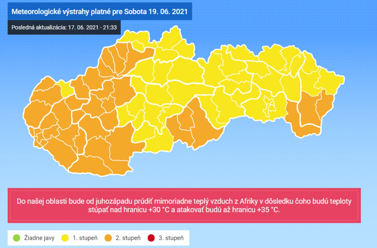 Počasie.