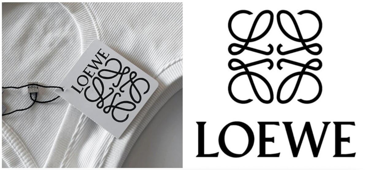 Kým ostatné značky podliehajú (väčšinou) vplyvu tichého luxusu, LOEWE je pravým opakom. Jej výrazné ornamentové logo však značke dodáva prestíž.