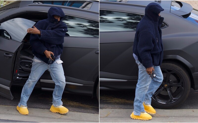 Kanye West mal obuté nové bizarné Yeezy. Ľudia sa z nich smejú, vraj pripomínajú skôr pečivo, než obuv.
