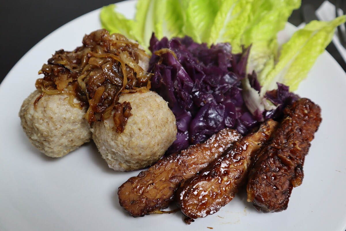 veganská husa