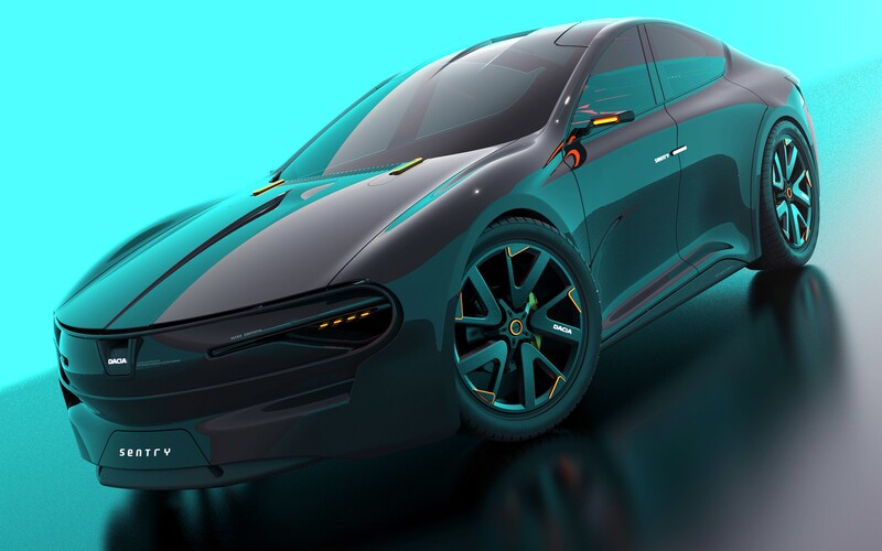 Rumunská Tesla? Vize elektrické Dacie Sentry odkazuje na slavnou minulost.