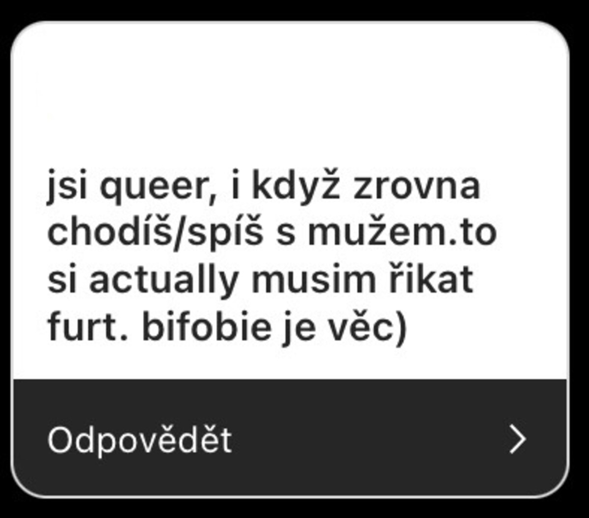 odpovědi