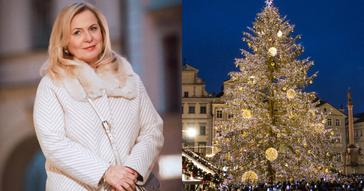 Eva každý rok zdobí vánoční Prahu a Staroměstský strom: „Stojí v tak krásném prostoru, že není potřeba, aby byl pokaždé jiný“