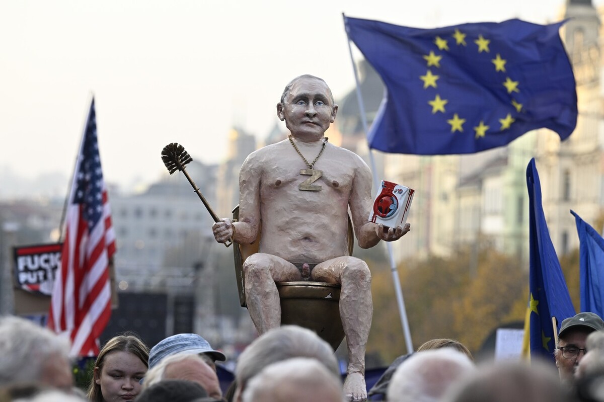 demonstrace putin milion chvilek