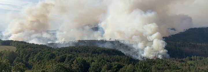 Požár národního parku České Švýcarsko může přispět ke změnám zákona o požární ochraně 