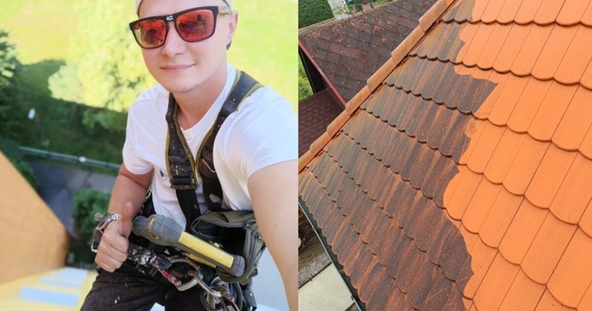 Martin vyměnil košili za montérky. Čištěním fasád si vydělám více peněz než analytik v klimatizované kanceláři, říká