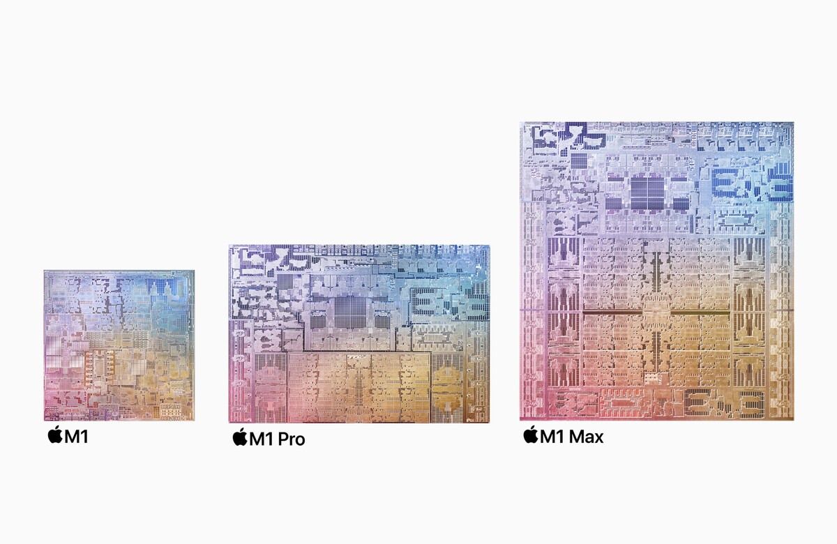 MacBook Pro, Apple M1 Pro, Apple M1 Max