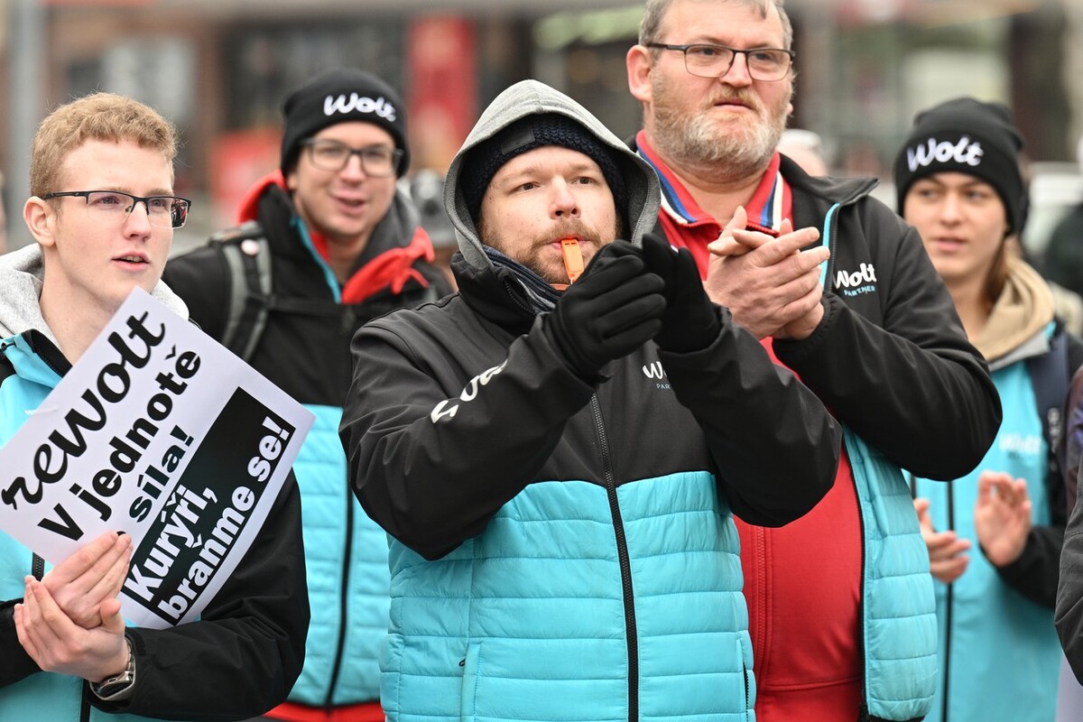 wolt protest stávka