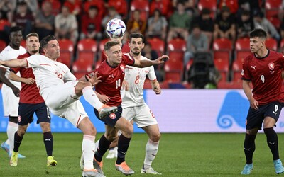 Čeští fotbalisté zvládli Švýcary. Po vydařeném výkonu je porazili 2:1