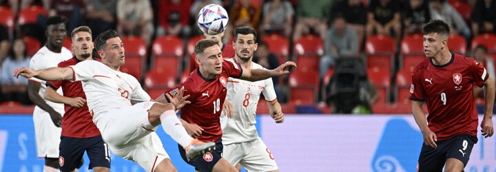 Čeští fotbalisté zvládli Švýcary. Po vydařeném výkonu je porazili 2:1