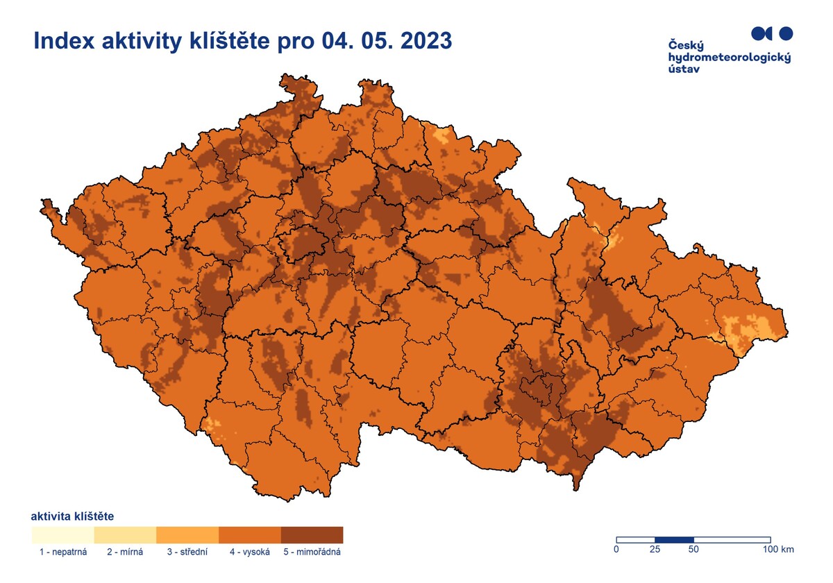 Index aktivity klíštěte