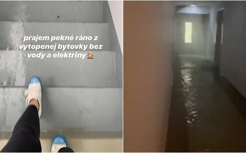 V bratislavskom bytovom komplexe bojujú obyvatelia s potopou. Hrôzostrašné zábery zdieľala aj youtuberka Moma.