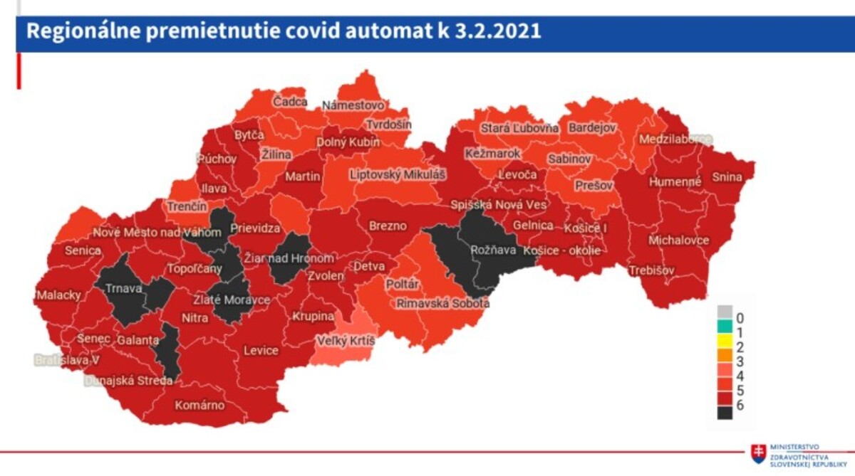 Covid automat k 3. februáru