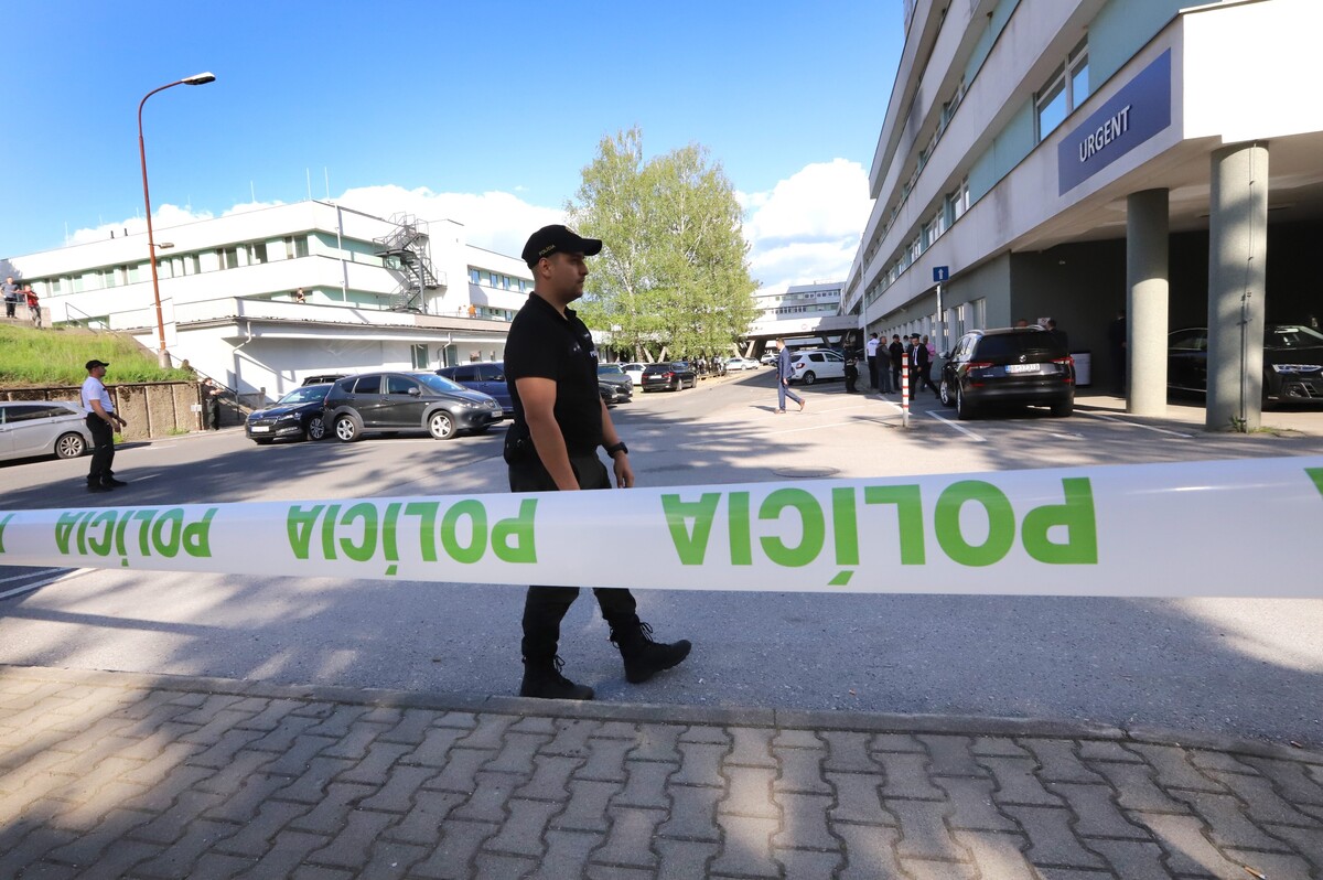 ATENTÁT NA FICA, ROBERT FICO, POLÍCIA, POLICAJT