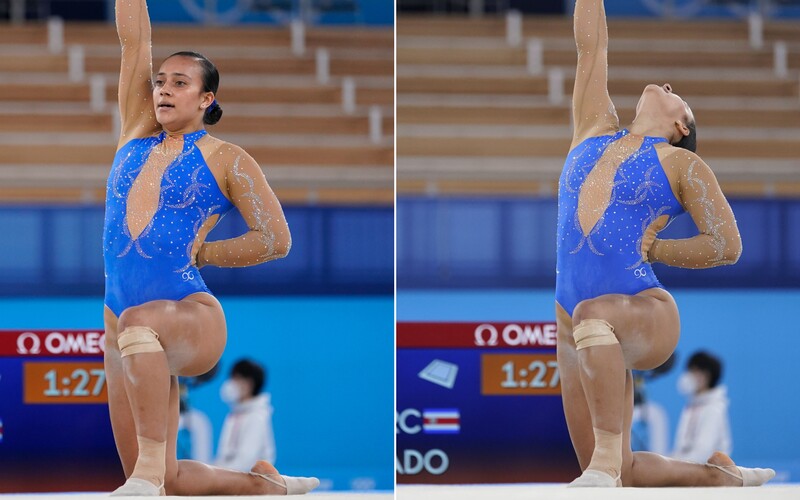 Gymnastka podporila počas vystúpenia na olympiáde Black Lives Matter. Chce, aby mali všetci ľudia rovnaké práva.