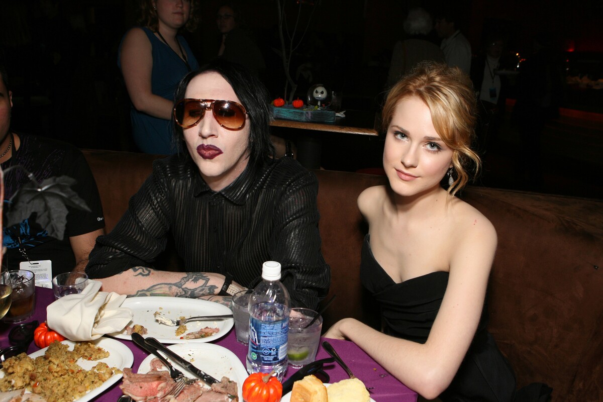 Marilyn Manson Evan Rachel Wood