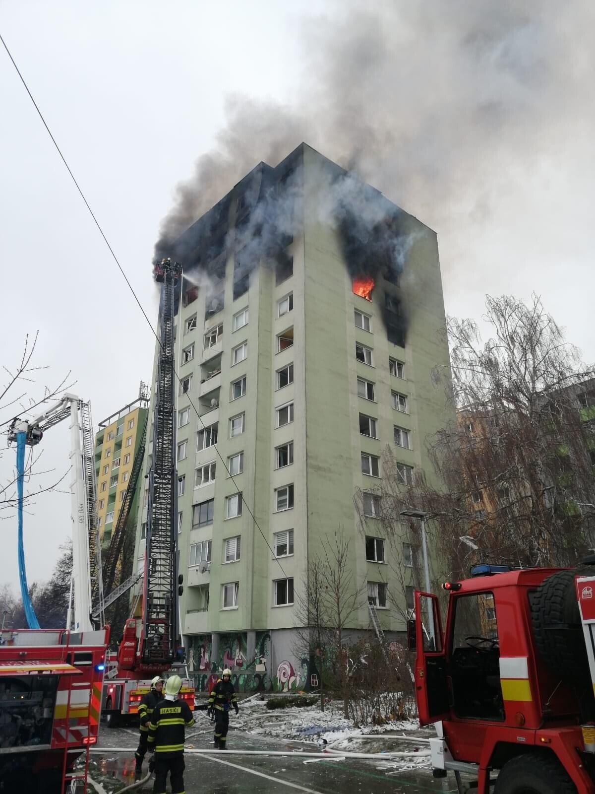 výbuch plynu v Prešove