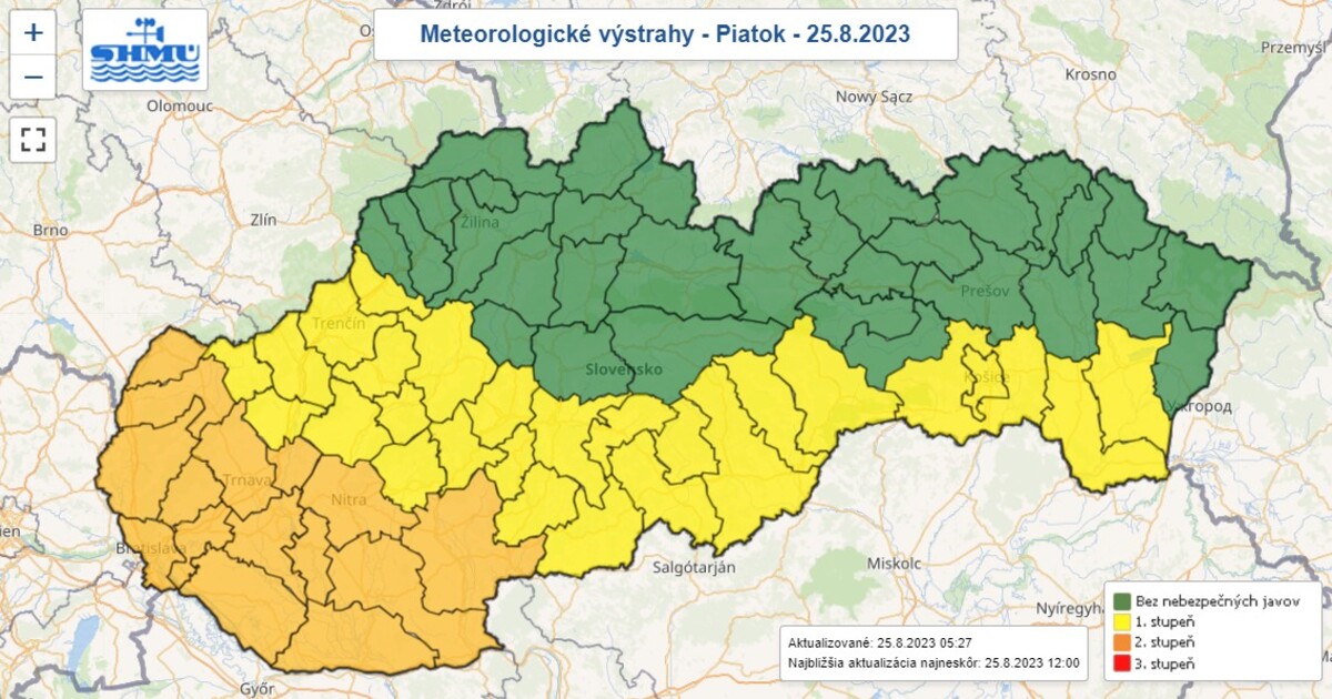 počasie