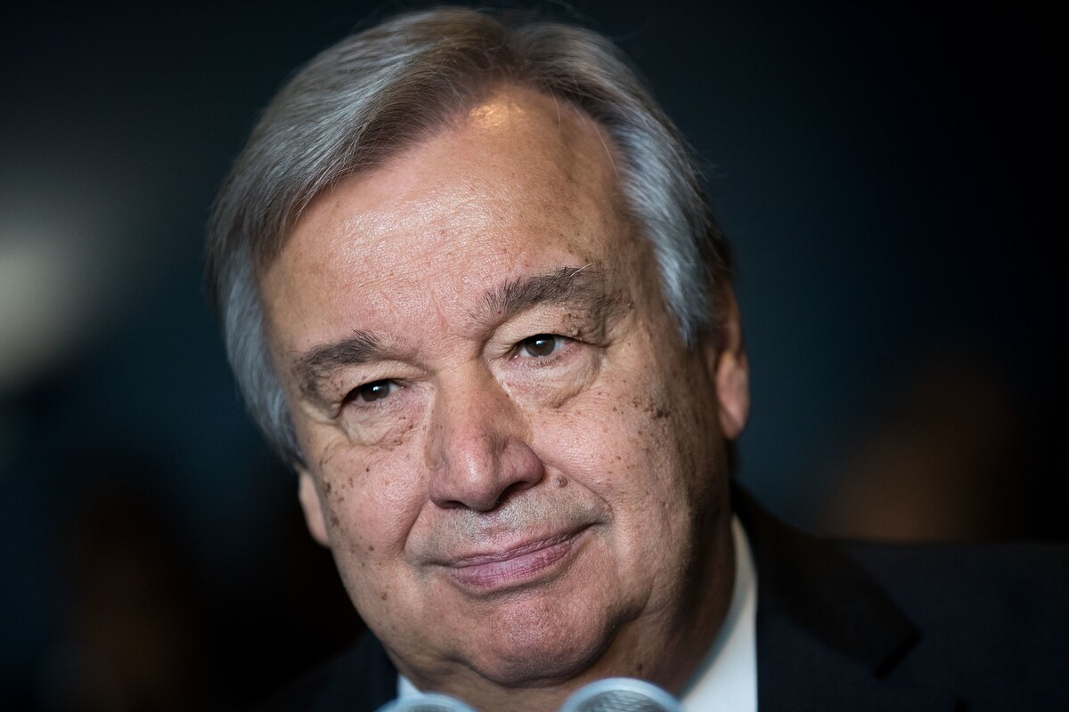 Šéf OSN António Guterres.