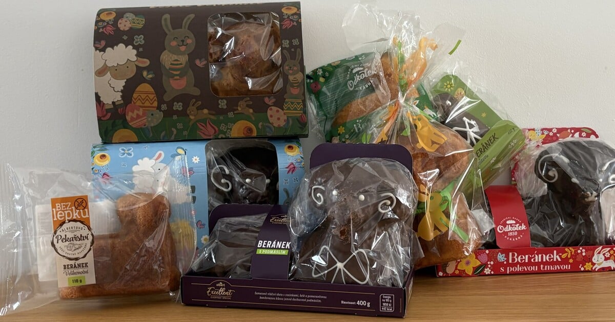 Velký test velikonočních beránků. Jeden byl tvrdý jako kámen, vyhrál ten nejobyčejnější