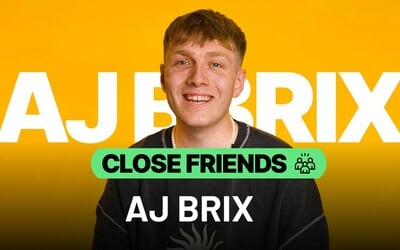 AJ Brix: Nejvíc peněz jsem vydělal na covidu (CLOSE FRIENDS)