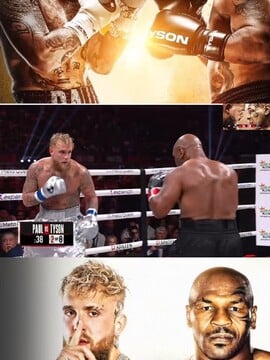 AKTUÁLNE: Jake Paul víťazí v boxerskom zápase s legendárnym Mikeom Tysonom