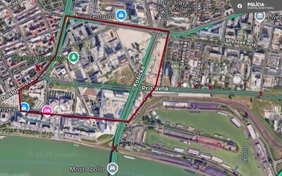 AKTUÁLNE: Začína masívna evakuácia v centre Bratislavy. Obyvatelia majú len pár hodín, aby opustili tieto ulice (+MAPA)