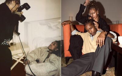 ASAP Rocky září na obálce W magazínu. Nafotila ho sama Rihanna