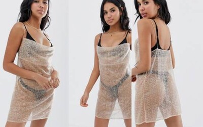 ASOS nabízí bizarní šaty, které vypadají jako bublinková fólie