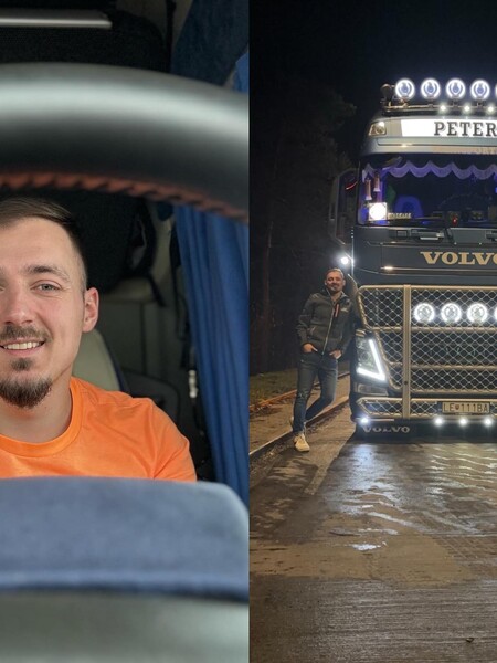 Adam má 25 rokov a pracuje ako kamionista. Na Slovensku sa dá zarobiť aj 2 500 eur, pekné videá z kamiónov skresľujú realitu