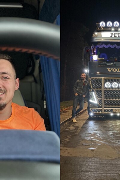 Adam má 25 rokov a pracuje ako kamionista. Na Slovensku sa dá zarobiť aj 2500 eur, pekné videá z kamiónov skresľujú realitu