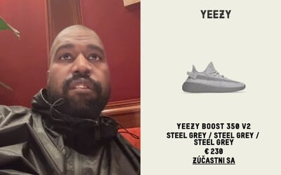 Adidas predáva fejkové Yeezy, tvrdí urazený Kanye West. Spoločnosť sa zbavuje zásob za 1,2 miliardy eur