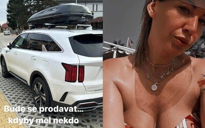 Agáta Hanychová rozpredáva luxusné darčeky od exfrajera. Fanúšikom ponúka náhrdelník za 5 000 eur aj obrovské SUV